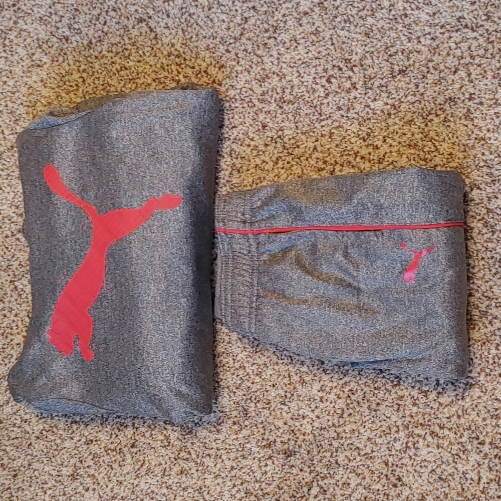 Gray and Red Puma Jumpsuit - Picture 4 of 5